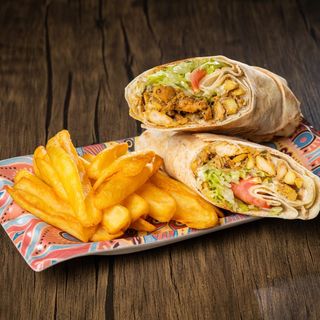 Shawarma de Pollo Sandwich