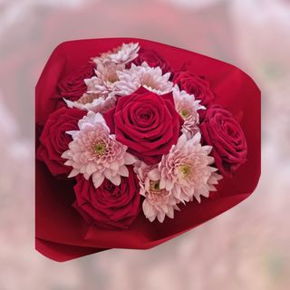 Bukiet czerwono różowy 