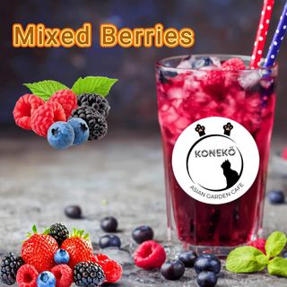 MIXED BERRIES ICED TEA BOBA 450ML