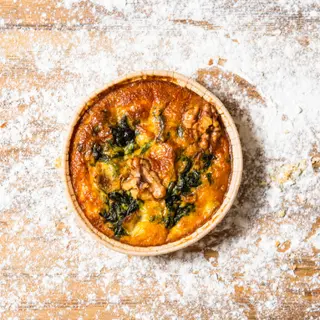 Frittata  Espinacas