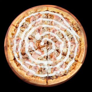 Pizza BBQ Bacon Burger duża