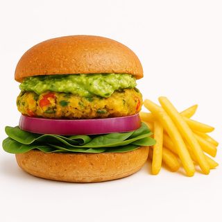 Vegan Avocado Burger