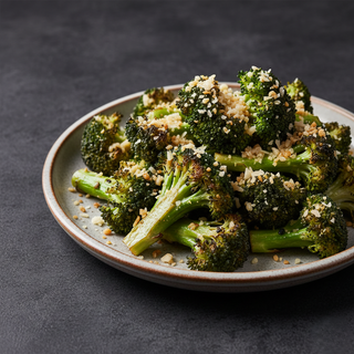 Broccoli cu parmezan și usturoi