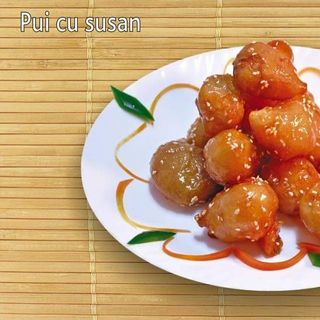 Combo pui pane dulce acrișor cu susan și orez