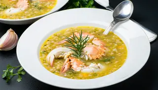Zupa z krabem