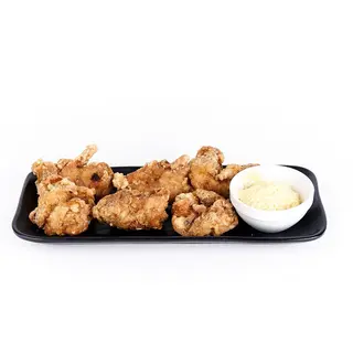 Tempura de pollo marinado con soja y jengibre 6pzs