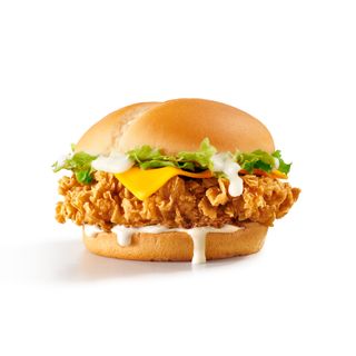 Ail  Crunch Burger (épicé sans laitue ni fromage)