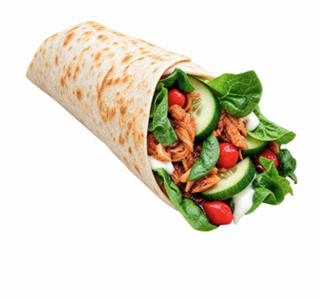 Wrap z Szarpaną Wieprzowiną BBQ