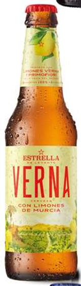 VERNA CERVEZA CON LIMÓN BOTELLA 33 CL