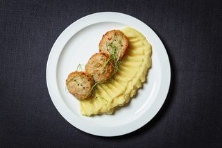 Котлети з індички з пюре (160/150г)