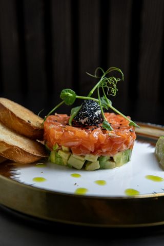 Тар-тар з лососем