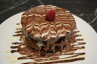 Brownie pancake