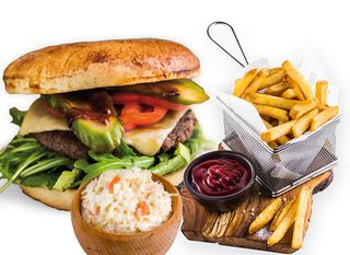 Zestaw Single Cheese Burger