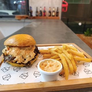 American smash burger 