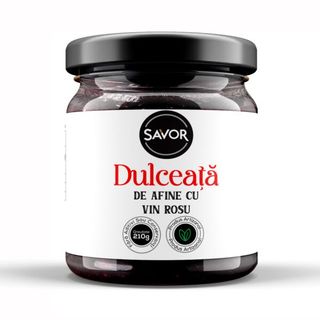 Savor Dulceata de afine cu vin rosu