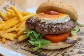 Hamburguesa La Cabrona Black Angus