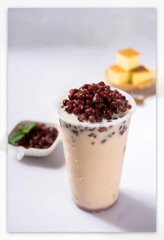 Bubble tea al fagioli rossi