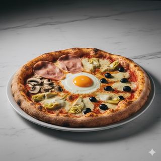 Pizza capricciosa (32 cm.)