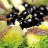 Cogollos con Anchoas