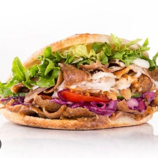 Doner Kebab Doble Mixto solo Salsa