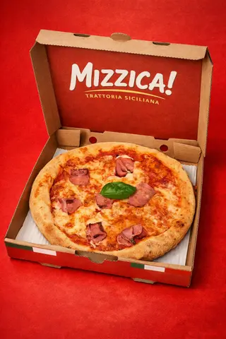 Pizza Jamón Dulce Siciliano
