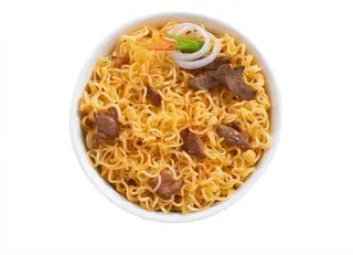 Tallarines Fritos Con Ternera