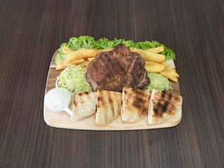 Meniu ceafă de porc (meniul nu contine turta)