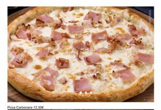 Pizza Carbonara 40cm