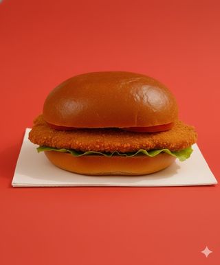 Pebete de milanesa simple