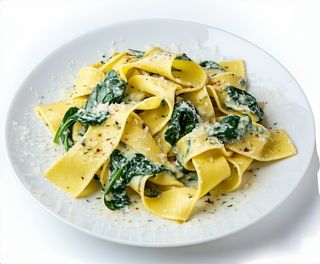 Pappardelle Spinach Alfredo