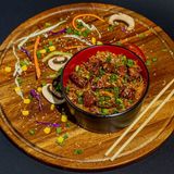 ბრინჯი ღორის ხორცით