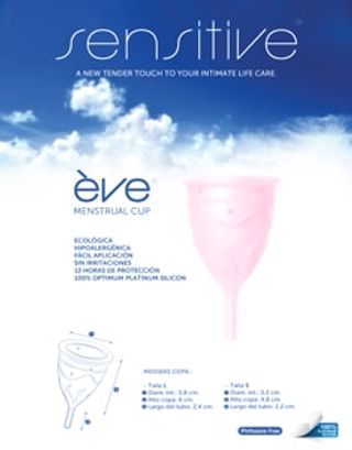 Eve Cup S - Copa Vaginal Silicona Platinum