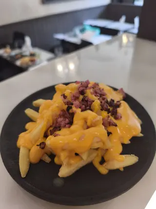 Batata Fritas Cheddar e Bacon