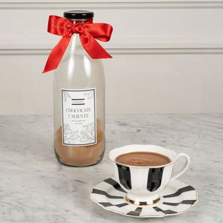 Botella Preparado De Chocolate Caliente