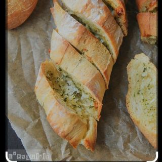 Baguetina de pan de ajo (sin queso)