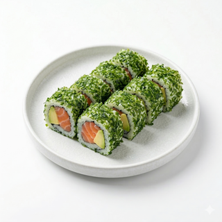 Maki Verde De Salmón Y Aguacate