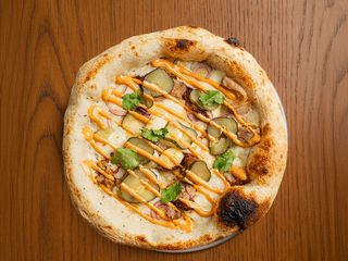 Піца з запеченими ребрами for one (470г)