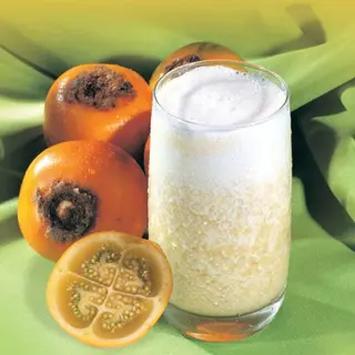 Batido De Naranjilla Y Leche (33 Cl.)