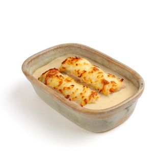 Canelón de pollo a l'ast