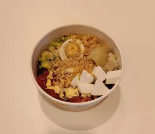 2. Riso nero, tonno e soia, mayo e pomodorini