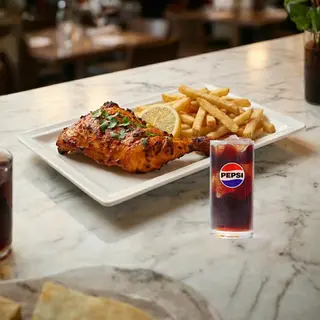Chicken Tikka Quarter Meal