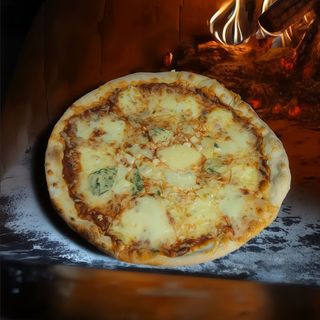 pizza 4 quesos (mediana)