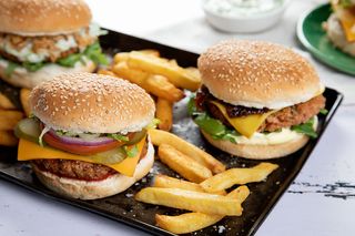 Телешки чийзбургер