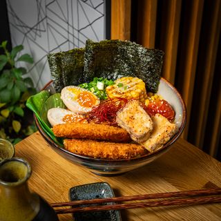 Vegan Pumpkin Curry Ramen