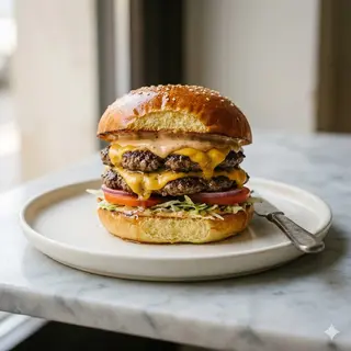 Super Kriss Cheese Burger