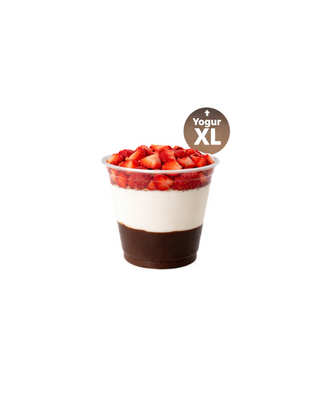 YOGUR XL CHOCOLATE SIN AZÚCAR Y FRESA