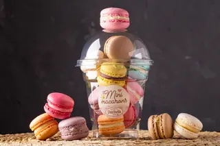 Set Mini Macarons (pahar)