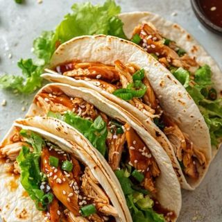 Tacos Pollo Teriyaki (2uds)