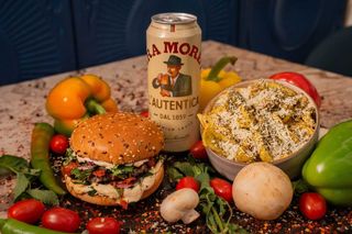 Menu Kafta Kebab burger