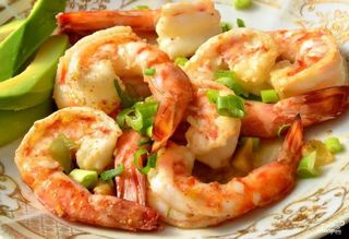 Վագրե ծովախեցգետին չիլի սոուսով